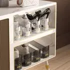Shoe Organizer with Double Baffles Rack Three-level Adjustment Adjustable