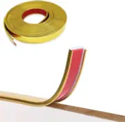U-Shape Furniture Edge Banding, 5M Flexible Peel and Stick Edge Banding, Self...