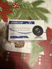 Webcam Full HD USB 2.0 Web Camera Built-in Microphone PC Mac Computer Laptop