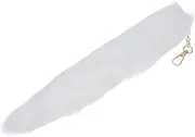 MOBUTOFU Fox Tail Costume Accessory Adorable Faux Tail for Dress Up Parties Lightweight and Comfortable Design for Halloween Cosplay and Fun Dress Up Events