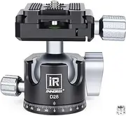 INNOREL D28 28mm Low Profile Tripod Ball Head Professional All Metal CNC 360° Panoramic Camera Tripod Head for Monopod,DSLR Cameras,Camcorder,DV with 1/4" Arca Swiss Quick Release Plate Load 22lb/10kg