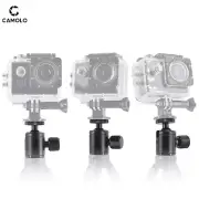 Aluminum Alloy Ball Head for Tripod Stand DSLR Camera Action Camera