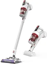 Cordless Vacuum, 4 in 1 Powerful Suction Stick Vacuum Cleaner 0.3L Capacity for Home Hard Floor Carpet Car Pet Lightweight