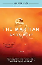 The Martian Classroom Edition A Novel by Andy Weir Paperback Book