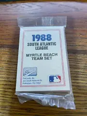 1988 Myrtle Beach Blue Jays ProCards SEALED Team Set