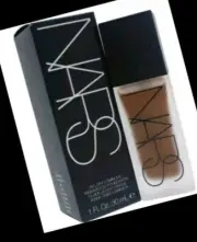 NARS All Day Luminous Weightless Foundation - Trinidad Dark 1 oz New In Box Read