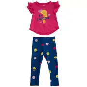Looney Tunes Tweety Bird So Fabulous Infant 2-Piece Pajama Set Pink