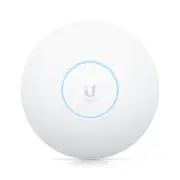 Ubiquiti U6-Enterprise UniFi WiFi 6E 4x4 MIMO PoE+ Access Point, 140m Coverage,600+ Devices&
