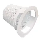 Sleek White Plastic Filter Basket Fits Perfectly with For Poolrite S2500 MK2