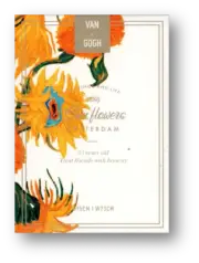 Van Gogh (Sunflowers Edition) Playing Cards Poker Card Game