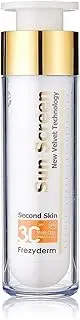 FrezyDerm Sun Screen"Velvet" Second Skin Technology Face SPF30