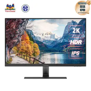 優派27英寸2K顯示器 HDR10 IPS顯示屏幕辦公液晶電腦VX2771-2K-HD