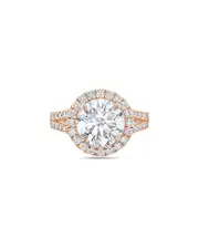 Diana M. 18K Rose Gold 11.50 ct. tw. Lab-Grown Diamond Ring
