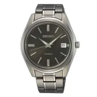 在飛比找ETMall東森購物網優惠-SEIKO精工 經典簡約鈦金屬腕錶 (6N52-00B0D/