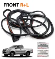 Pair Weatherstrip Door Rubber Fits Toyota Hilux Vigo Champ Cab 2012 2015