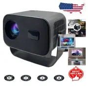 Compact 4K Projector with Auto Keystone & Bluetooth - Seamless Streaming Access