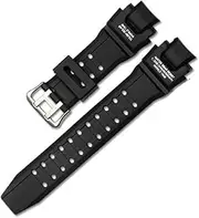 [BABCPMPGK] Replacement Durable Silicone Wrist Strap Fit For Casio fit for G-shock GA-1000 GA1100/1400/GW-A1100/A1130 Fashion Elastic Strap WatchBands