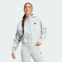 在飛比找momo購物網優惠-【adidas 愛迪達】外套 女款 運動連帽外套 亞規 W 