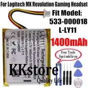 1400mAh Battery For Logitech MX Revolution Headset G930 Fit 533-000018 L-LY11