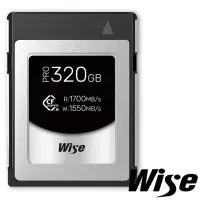 在飛比找Yahoo奇摩購物中心優惠-WISE 裕拓 320G/GB 1700MB/S CFexp