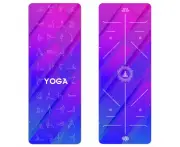 Natural Rubber Yoga Mat with Bag & Straps