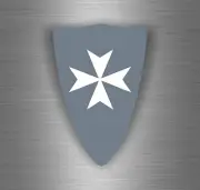 Sticker Order Of Malta Templar Flag Crusader Templar Crusader A