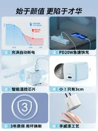 在飛比找露天拍賣優惠-【免運】公牛專用充電頭20w快充iphone13promax