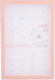PLASTIC EYELASH STORAGE BOOK PROTECTIVE DISPLAY FOR EYELASH SHOP