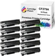 10 Pack Compatible Toner Cartridge Replacement for HP CF279A 79A (1,000 Pages) for HP Laserjet Pro M12 M12a M12w MFP M26 MFP M26a MFP M26nw