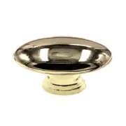 Amerock Allison Polished Brass 1 1/2" Oval Cabinet Knob BP76270-3