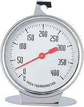 Lwuey Oven Thermometer, Stainless Steel Dial Ovens Thermometers Grill Cooking Thermometer Temperature Gauge Instant Read Roasting Measuring Tool High Precision Cook BBQ Meat Gauges for Home Baking