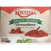 Kontessa Tomatoes Crushed Italian Bag in a Box 10kg x 1