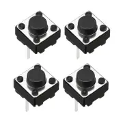 6x6x5mm Panel Mini PCB Side 2 Terminals Tact Push Button Switch DIP 30Pcs