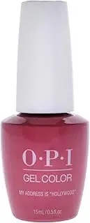 OPI GelColor Soak Off UV LED Gel Polish GCT31 My Address Is Hollywood 15ml