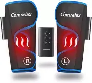 Rechargeable Leg Massager with Heat for Circulation Air Compression Pain Relief