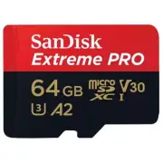 SanDisk Mobile Extreme Pro microSDXC Memory Card - 64GB UHS-3 - Class 10 - Read
