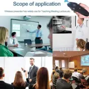 Wireless Presenter PowerPoint Mouse Clicker Laser Pointer Presentation Remote AU