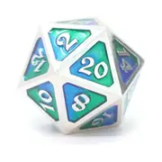 Die Hard Dice D20 Spellbinder Gaia Single Diecast Metal Roleplaying Game 25mm