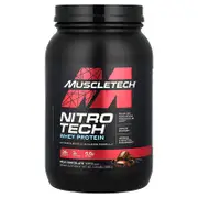 MuscleTech, Nitro-Tech™ Whey Protein, Milk Chocolate, 2.2 lbs (998 g)