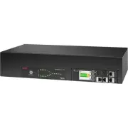 APC Netshelter Rack Automatic Transfer Switch, 2U, 30A, 208V, 2 L6-30P IN, 1 L6-