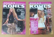 Kohl's Catalog LOT Magazine Print Ads FERGIE Colin Egglesfield Bradly Tomberlin