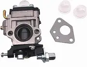 Carburetor Carburetor for 43cc 49cc 52cc 15mm Carburetor Kit Carburetor with Seal Hose Spark Plug Petrol Filter Replacement Parts Carburetor Carburetor (Color : 1)