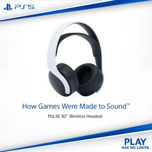 SONY PS5 PULSE 3D 無線 耳機 組 CFI-ZWH1G 午夜黑 白 全新現貨 [ 夯品集 ]