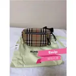 現貨+免運 BURBERRY SMALL VINTAGE CHECK CANNON BUM BAG 經典格紋腰包 斜背包