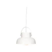 Brilliant Tulli 23.5cm Matt White DIY Modern Industrial Style Pendant Light