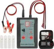 Fuel Injector Tester and Cleaner Kit with 4 Adapters 8 Pulse Modes Car Fuel Inj