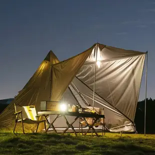 品牌帳篷一室一廳金字塔戶外帳篷野營全自動精致露營加厚防曬防雨~特價