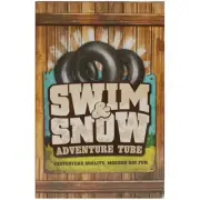 NEW in BOX Swim & Snow Adventure Tube Sled Sledding 32" SMALL