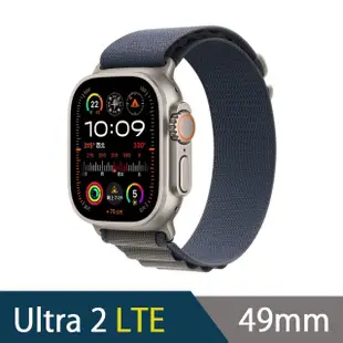 寶可夢充電組【Apple】Apple Watch Ultra2 LTE 49mm(鈦金屬錶殼搭配高山錶環)