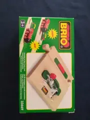 BRIO Autostop & Start Track Pack Wood Train Railway Accessory Model 33669 New